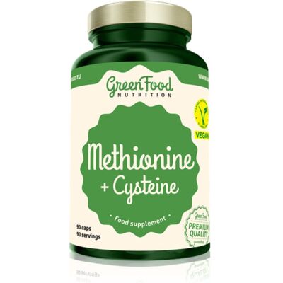 GreenFood Nutrition Méthionine 90 capsules - Complément alimentaire - Publicité GreenFood Nutrition Méthionine 90 capsules - Complément alimentaire - Publicité
