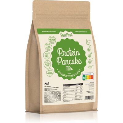 GreenFood Nutrition Protein Pancake Mix mélange pour la préparation de crêpes avec protéines saveur Chocolate & Hazelnut 500 g - Publicité GreenFood Nutrition Protein Pancake Mix mélange pour la préparation de crêpes avec protéines saveur Chocolate & Hazelnut 500 g - Publicité