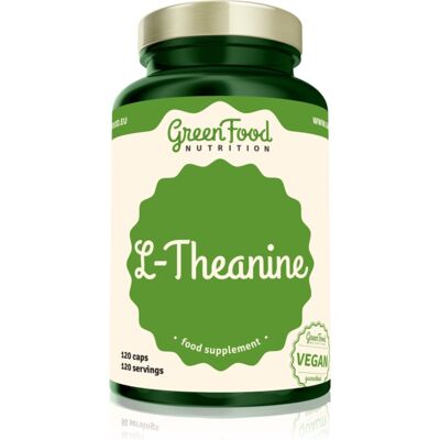 GreenFood Nutrition L-Theanine 120 capsules - Complément alimentaire - Publicité GreenFood Nutrition L-Theanine 120 capsules - Complément alimentaire - Publicité