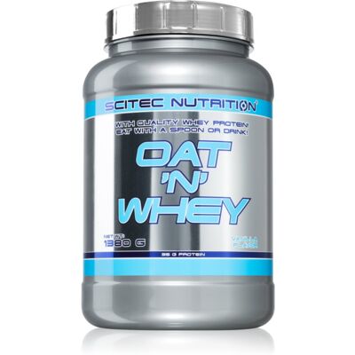 Scitec Nutrition Oat'n'Whey Vanille 1380 g - Boisson protéinée - Publicité Scitec Nutrition Oat'n'Whey Vanille 1380 g - Boisson protéinée - Publicité