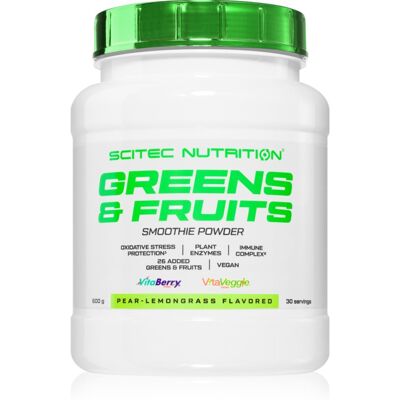 Scitec Nutrition Green Series Vita Greens & Fruit - 600g - Publicité Scitec Nutrition Green Series Vita Greens & Fruit - 600g - Publicité