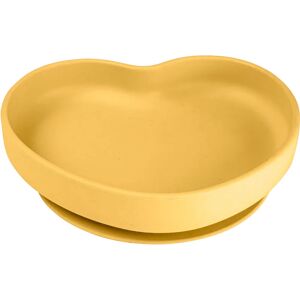 canpol babies Heart assiette avec ventouse Yellow 1 pcs