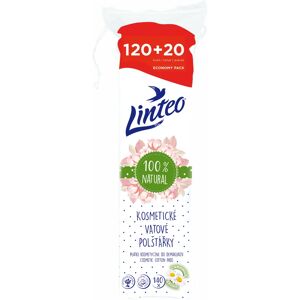 Linteo Natural Cotton Pads disques de coton 140 ml