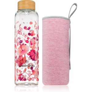 Waterdrop Glass Edition bouteille d'eau en verre Relax 1 pcs