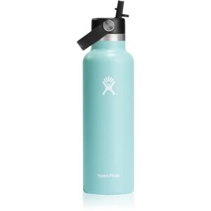Hydro Flask Standard Mouth Straw Cap bouteille isotherme coloration Turquoise 621 ml