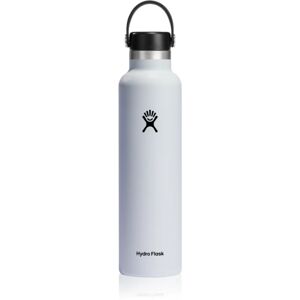 Hydro Flask Standard Mouth Flex Cap bouteille isotherme coloration White 709 ml