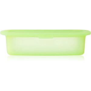 Lékué Reusable Silicone Box récipient pour la conservation des aliments coloration Translucent Green 500 ml