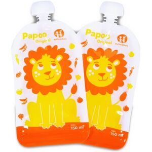 Petite&Mars; Papoo gourde compote Lion 6x150 ml