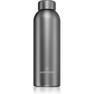 Waterdrop Thermo Steel Metal gourde en inox coloration Charcoal 600 ml