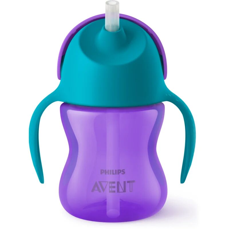 Philips Avent Cup with Straw tasse avec paille flexible 9m+ Girl 200 ml