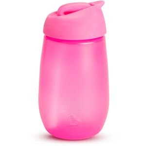 Munchkin Simple Clean gourde enfant avec paille Pink 12 m+ 296 ml