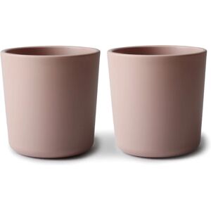 Mushie Dinnerware Cup tasse Blush 2 pcs