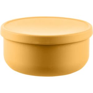 Zopa Silicone Bowl with Lid bol en silicone à couvercle Mustard Yellow 1 pcs