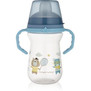 canpol babies Bonjour Paris tasse avec supports Blue 6m+ 250 ml