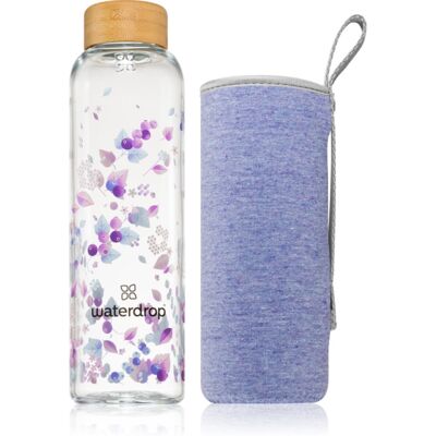 Waterdrop Glass Edition bouteille d'eau en verre Boost 600 ml - Publicité Waterdrop Glass Edition bouteille d'eau en verre Boost 600 ml - Publicité