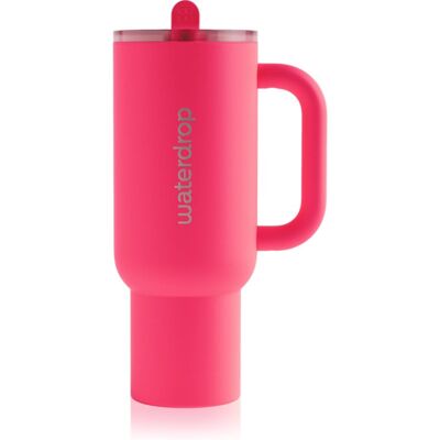 Waterdrop Explorer Tumbler gobelet en acier inoxydable avec paille (édition limitée) Neon Pink 1100 ml - Publicité Waterdrop Explorer Tumbler gobelet en acier inoxydable avec paille (édition limitée) Neon Pink 1100 ml - Publicité