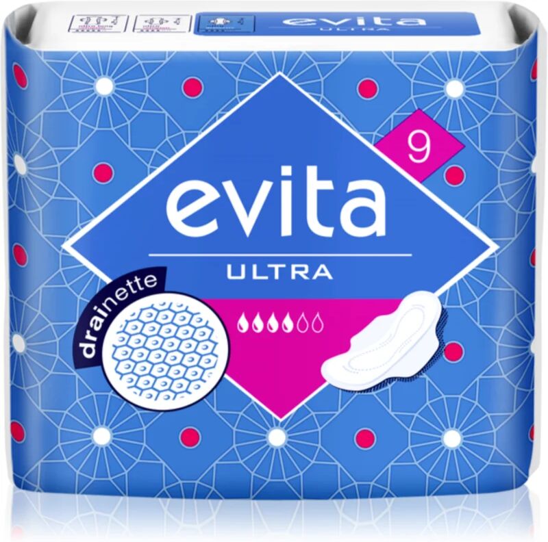 BELLA Evita Ultra Drainette serviettes hygiéniques 9 pcs