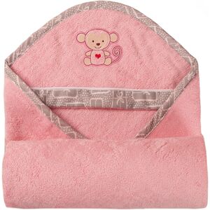 Babymatex Bamboo serviette avec capuche Pink 100x100 cm