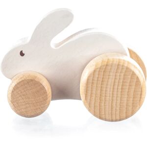 Zopa Wooden Animal animaux à tirer en bois Rabbit 1 pcs