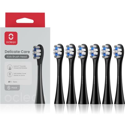 Oclean P3K8 Black tête de rechange pour enfant 6 pcs - Publicité Oclean P3K8 Black tête de rechange pour enfant 6 pcs - Publicité