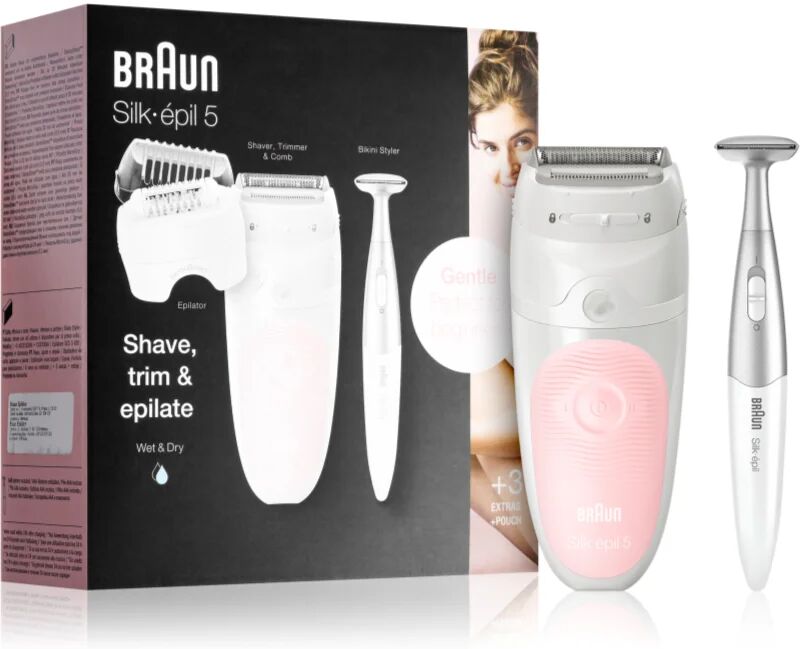 Braun Silk-épil 5 S5820 épilateur + tondeuse bikini