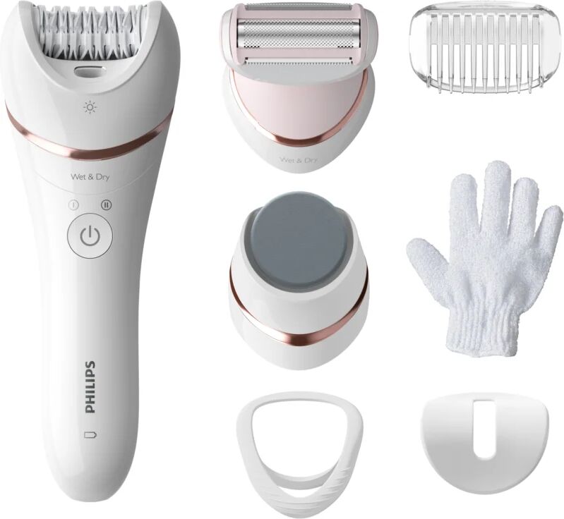 Philips Epilator Series 8000 BRE730/10 Wet & Dry épilateur BRE730/10 1 pcs