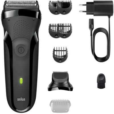 Braun Series 3 300 rasoir électrique Black 1 pcs - Publicité Braun Series 3 300 rasoir électrique Black 1 pcs - Publicité