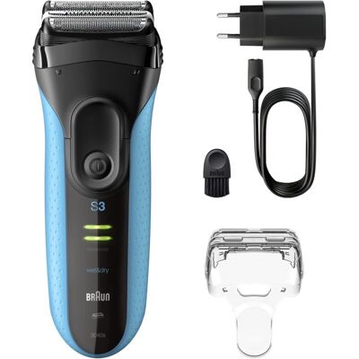 Braun Series 3+ 3040s rasoir électrique 1 pcs - Publicité Braun Series 3+ 3040s rasoir électrique 1 pcs - Publicité