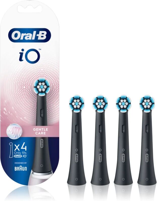 Oral B iO Gentle Care têtes de remplacement pour brosse à dents 4 pcs