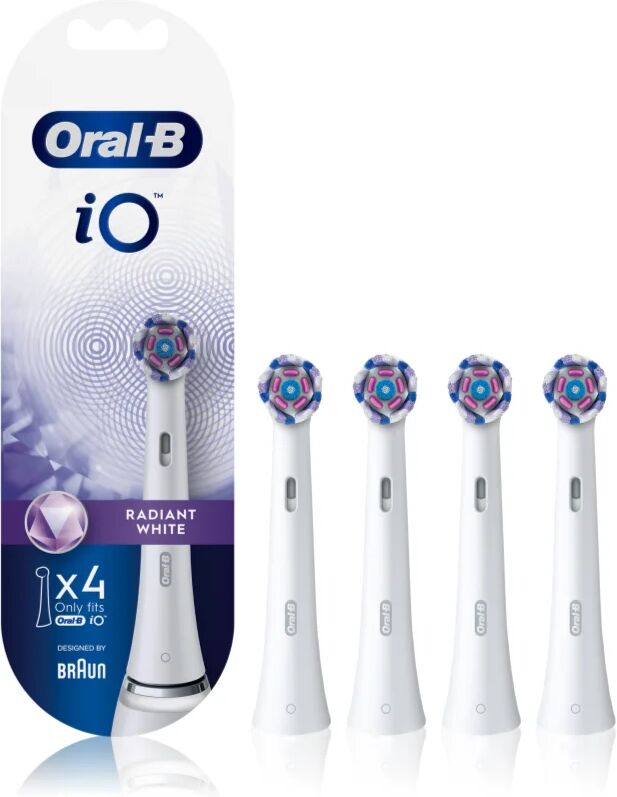 Oral B iO Radian White têtes de brosse à dents 4 pcs