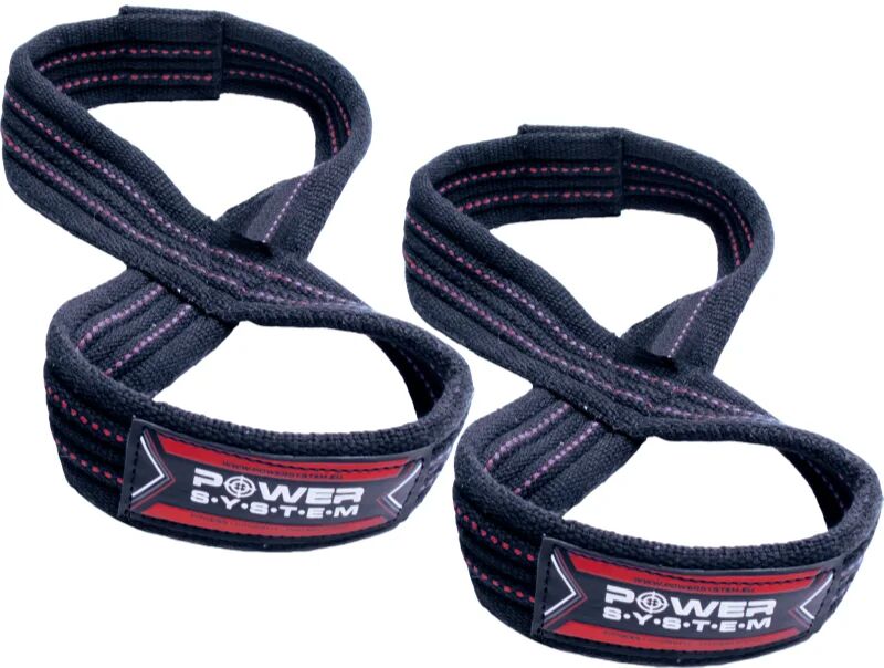 Power System Figure 8 Straps sangles de renforcement coloration Red S/M 2 pcs