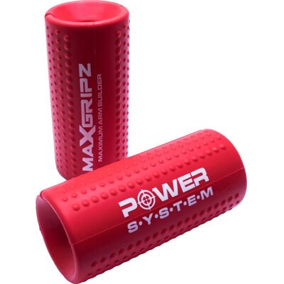 Power System Mx Gripz - Rouge M - Poignées de musculation - 2 pcs - Publicité Power System Mx Gripz - Rouge M - Poignées de musculation - 2 pcs - Publicité