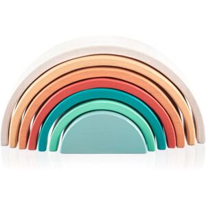 Zopa Wooden Rainbow arc-en-ciel à empiler en bois Sunset 1 pcs