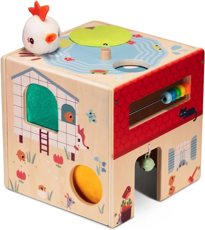 Lilliputiens Wooden Activity Cube Paulette jouet d?activité 12 m+ 1 pcs