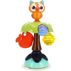 Bam-Bam Suction Cup Toy jouet d’activité avec ventouse 6m+ Owl 1 pcs