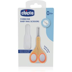 Chicco Baby Nail Scissors ciseaux à bouts ronds pour enfants 0 m+ 1 pcs