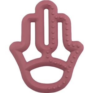 Minikoioi Teether Silicone jouet de dentition 3m+ Rose 1 pcs