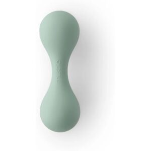 Mushie Silicone Rattle Toy hochet Green 1 pcs