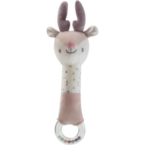 Petite&Mars; Squeaky Toy with Rattle jouet sonore avec hochet Deer Suzi 1 pcs