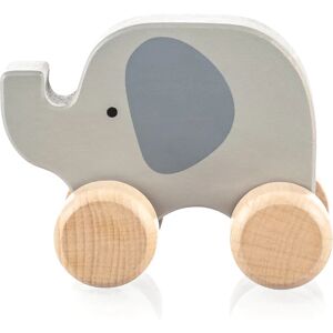 Zopa Wooden Animal animaux à tirer en bois Elephant 1 pcs