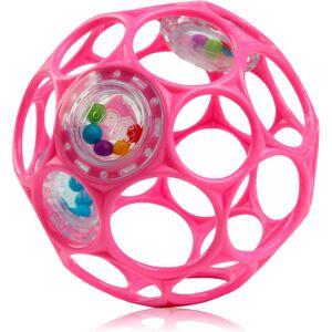Oball Rattle hochet 0 m+ Dark pink 1 pcs - Publicité Oball Rattle hochet 0 m+ Dark pink 1 pcs - Publicité