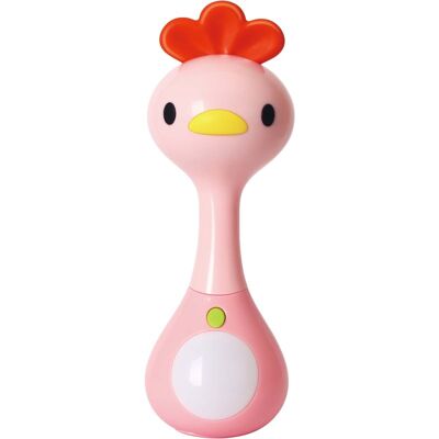 Bo Jungle B-Light & Music hochet Chicken 3m+ 1 pcs - Publicité Bo Jungle B-Light & Music hochet Chicken 3m+ 1 pcs - Publicité