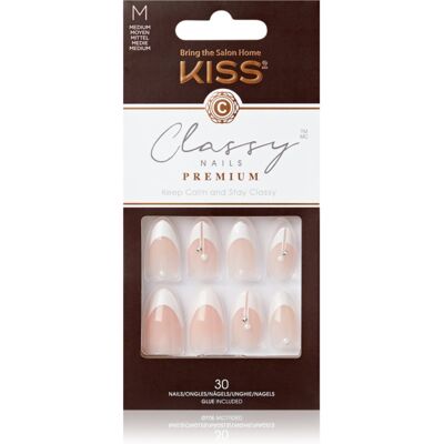 Kiss Classy Nails Premium Faux Ongles - 30 pièces - Publicité Kiss Classy Nails Premium Faux Ongles - 30 pièces - Publicité