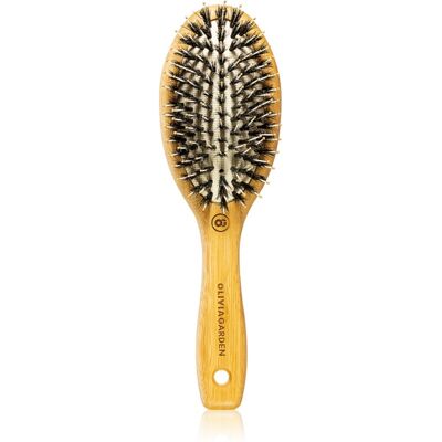 Brosse à cheveux Olivia Garden Bamboo Touch - Écologique, Poils doux, Démêlage - Publicité Brosse à cheveux Olivia Garden Bamboo Touch - Écologique, Poils doux, Démêlage - Publicité