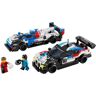 Lego Voitures de course BMW M4 GT3 et BMW M Hybrid V8