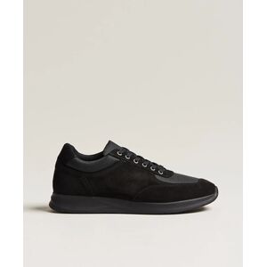 Myrqvist Stensund Running Sneaker Black Suede