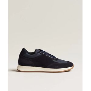 Myrqvist Stensund Running Sneaker Navy Suede