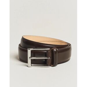 Crockett & Jones Belt 3.2 cm Dark Brown Cordovan