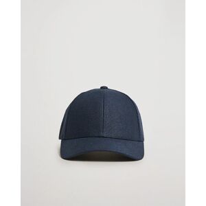 Varsity Headwear Linen Baseball Cap Deep Sea Navy