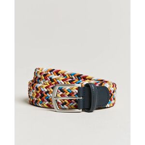 Anderson's Stretch Woven 3,5 cm Belt Multi